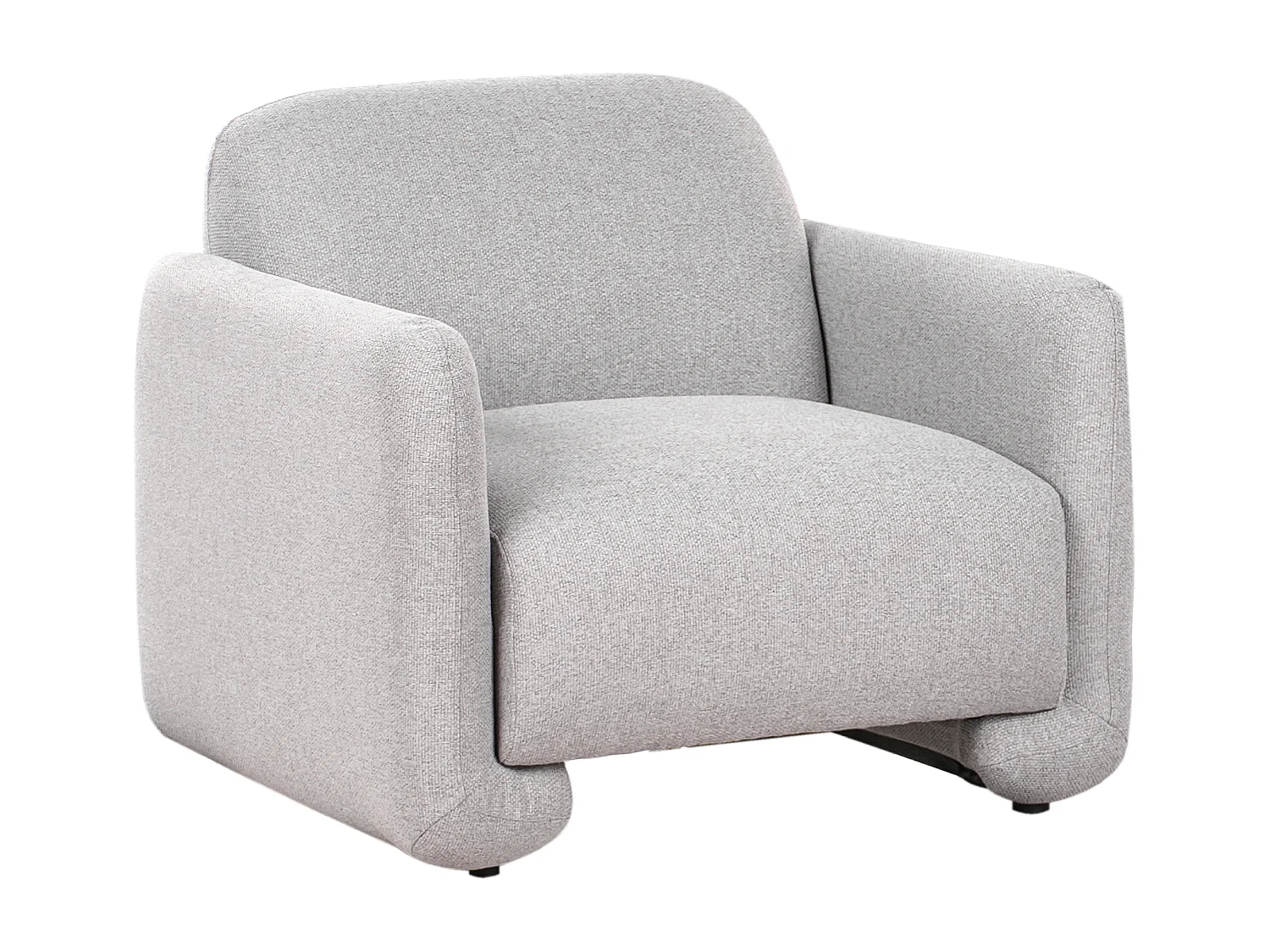 Fauteuil SALAND Tissu Gris