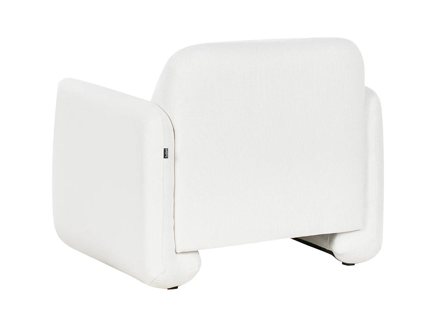 Fauteuil SALAND Tissu Blanc