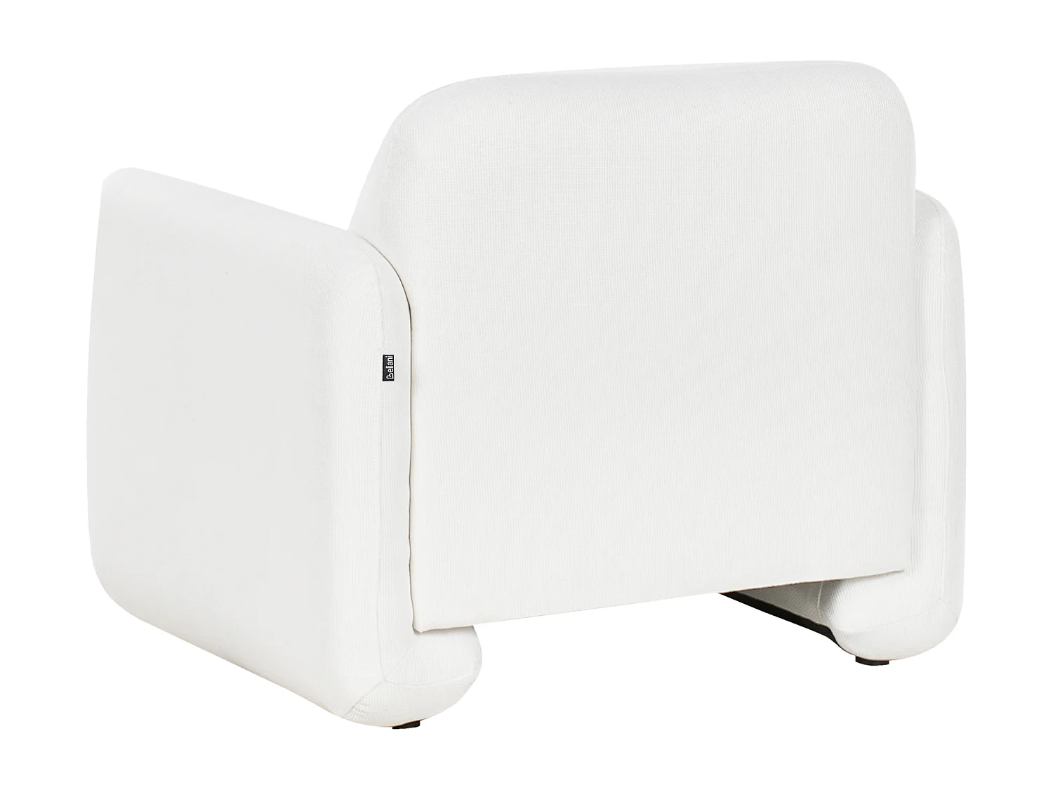 Fauteuil SALAND Tissu Blanc