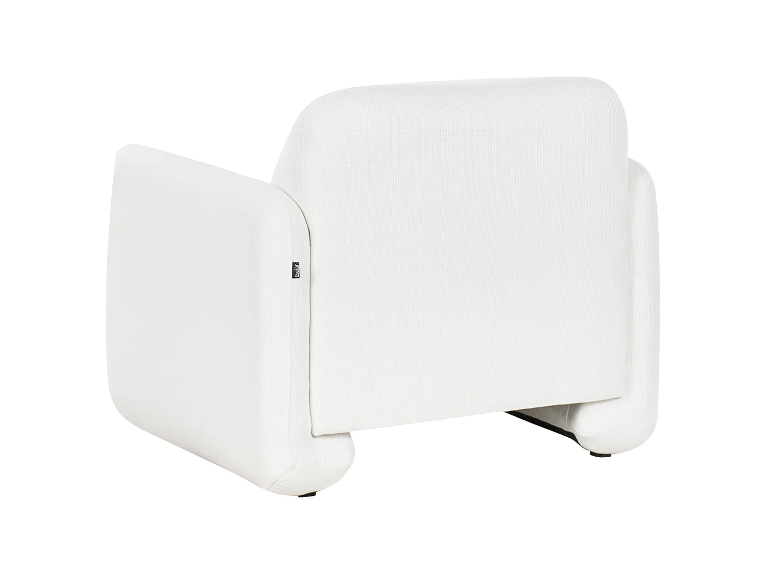 Fauteuil SALAND Tissu Blanc