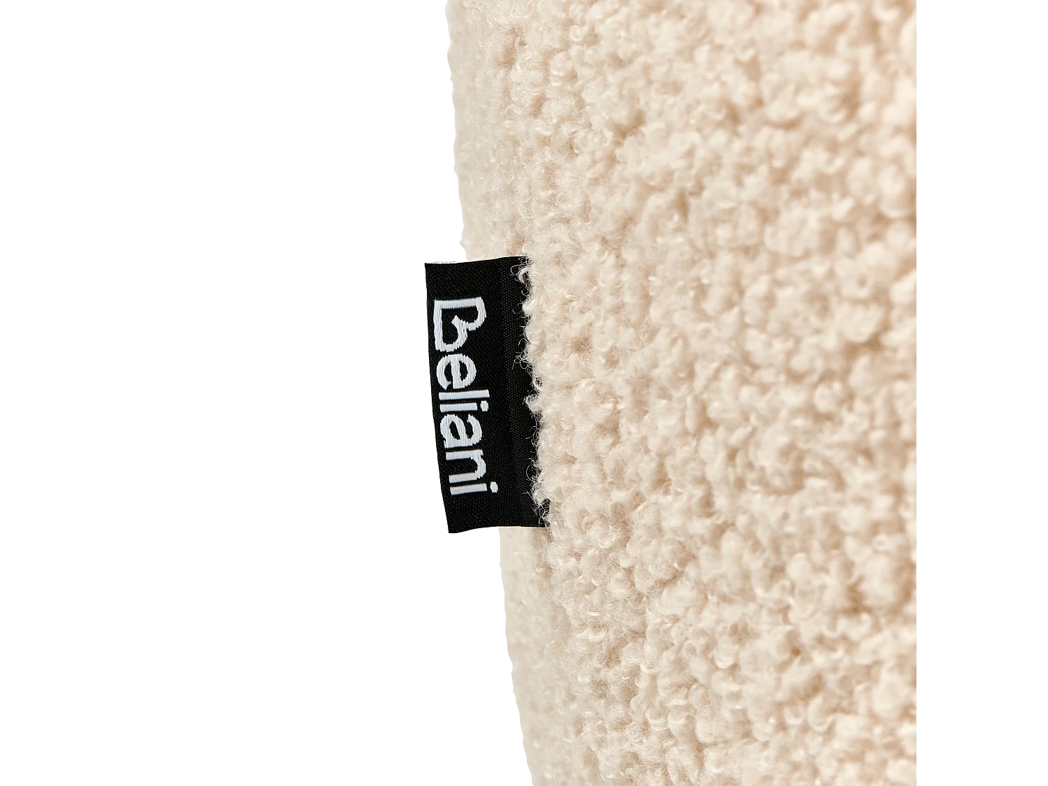 Kindersessel Bouclé beige Katze ZOAR