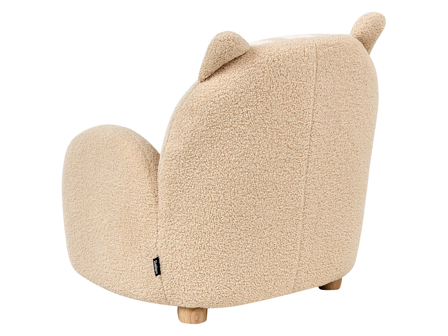 Kinderfauteuil ZOAR Bouclé Beige