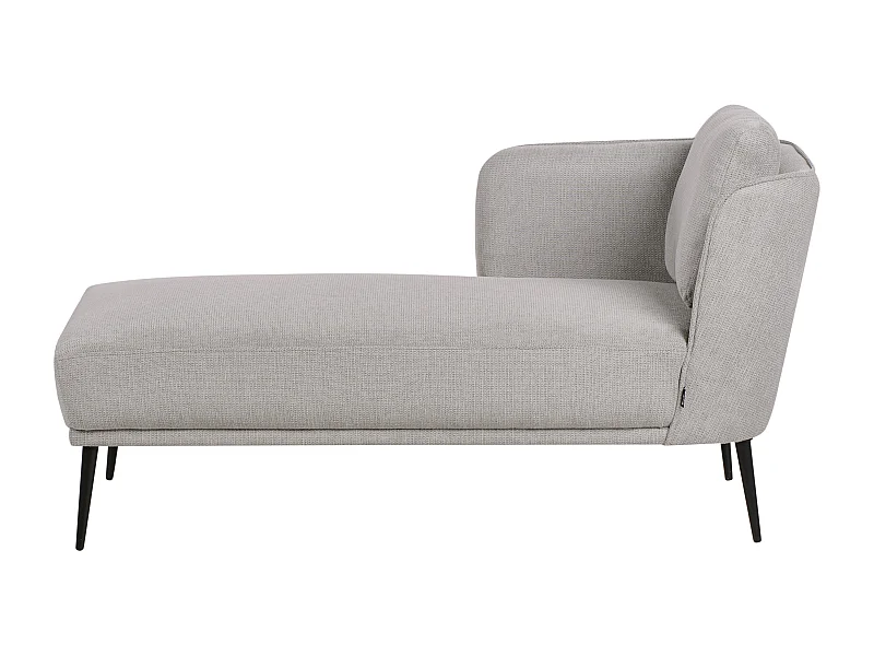 Chaise longue côté droit ARTHEZE Tissu Gris