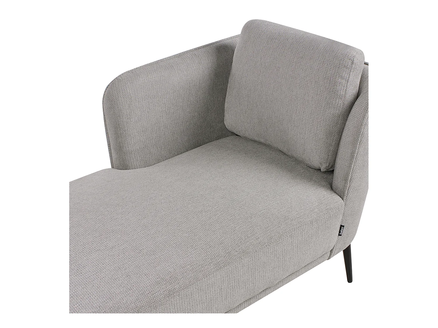 Rechtsseitige Chaiselounge ARTHEZE Stoff Grau