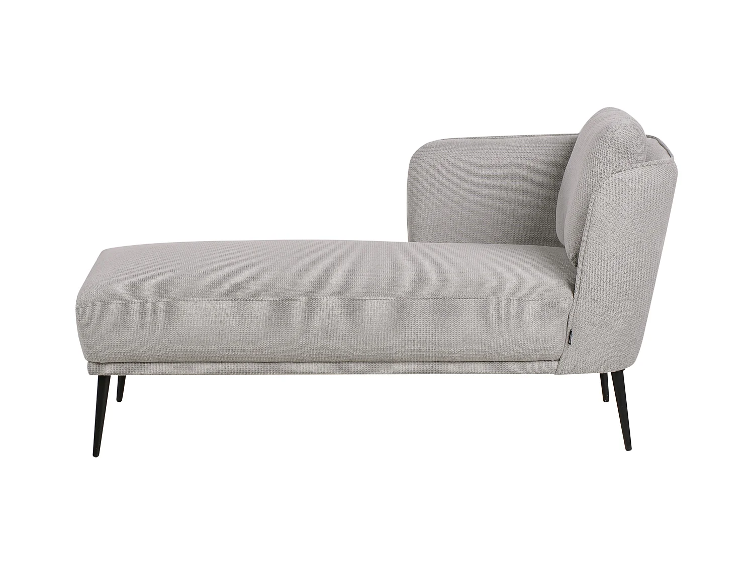 Chaise longue côté droit ARTHEZE Tissu Gris