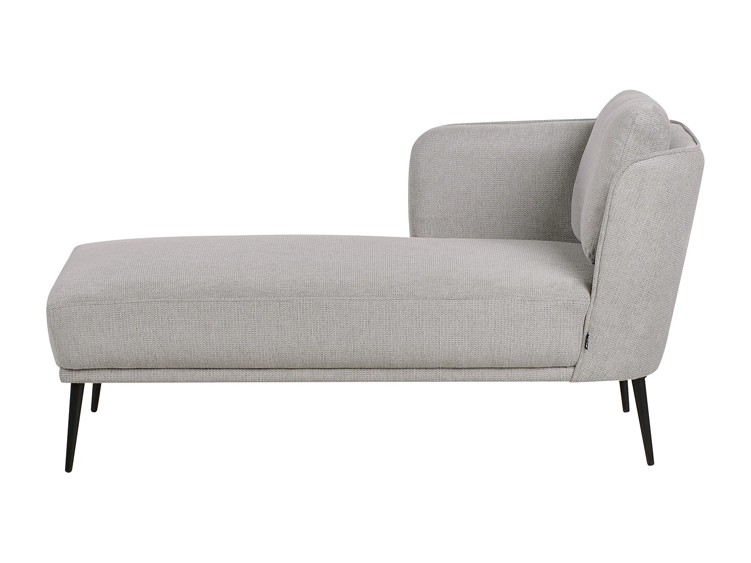 Chaise longue côté droit ARTHEZE Tissu Gris