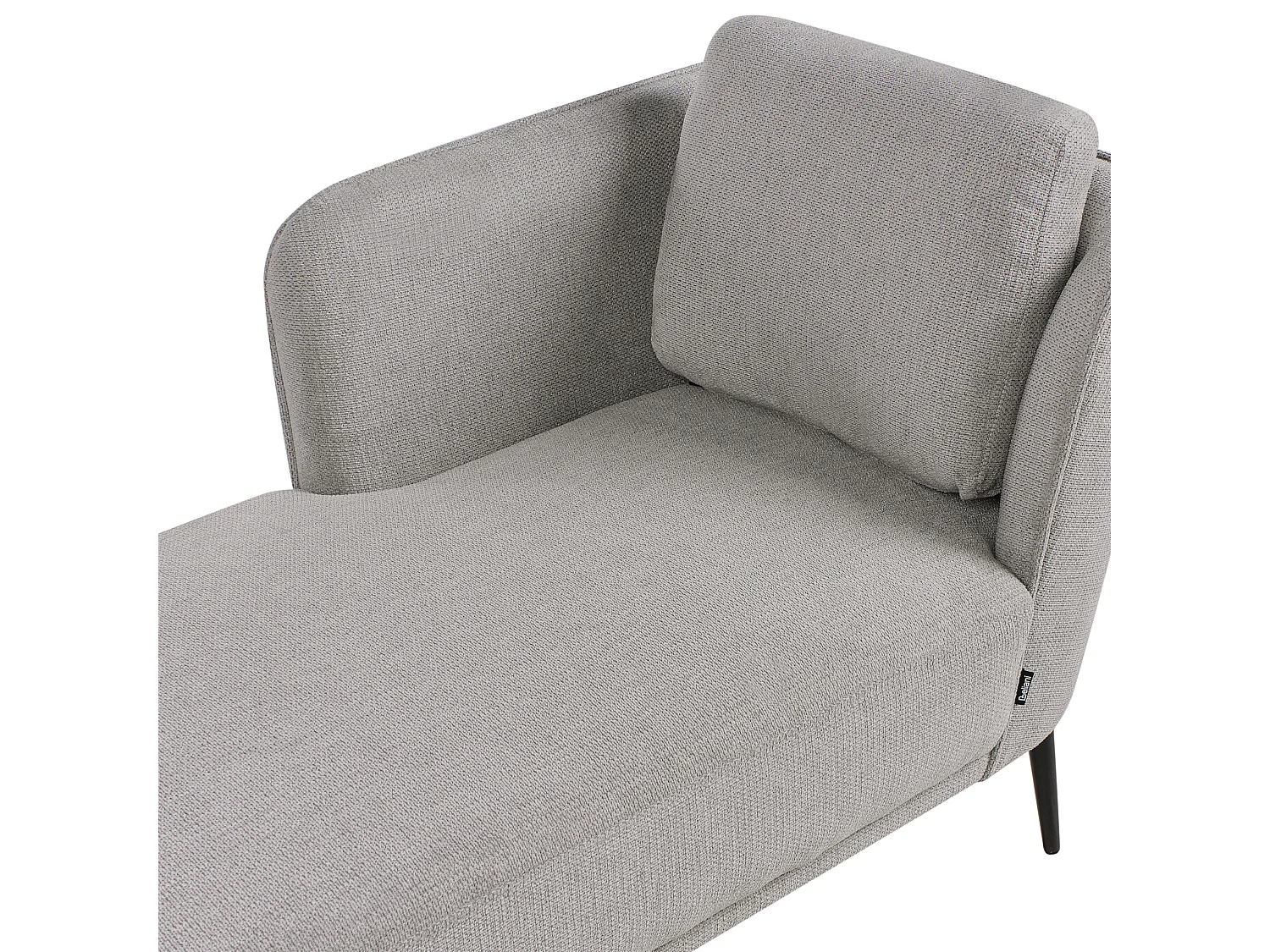 Chaise longue côté droit ARTHEZE Tissu Gris