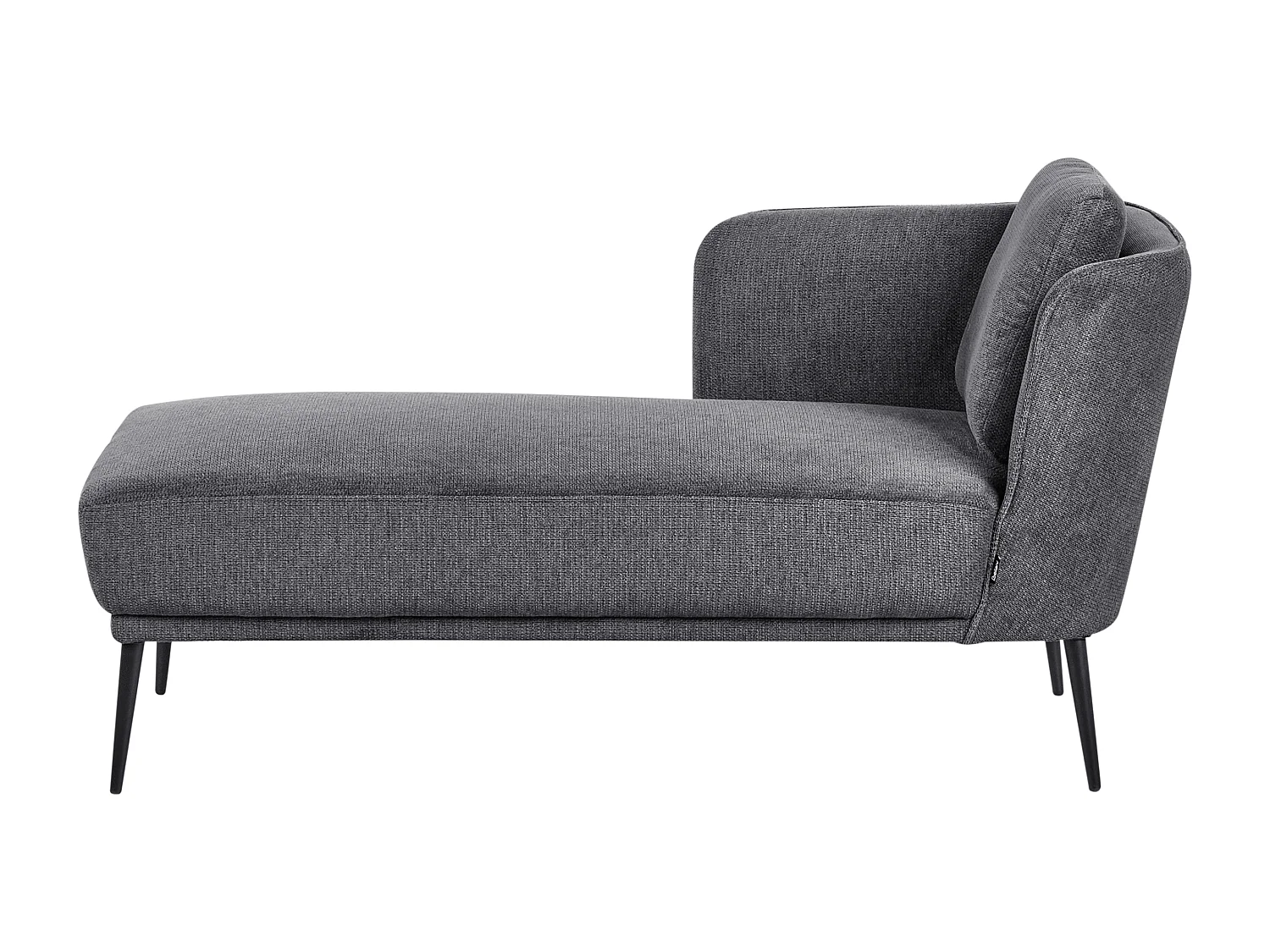 Szezlong prawostronny ARTHEZE Ciemnoszary