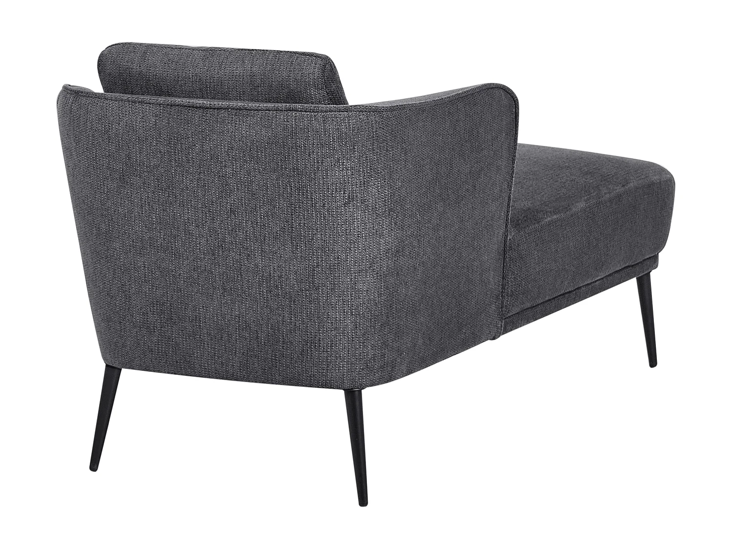 Szezlong prawostronny ARTHEZE Ciemnoszary