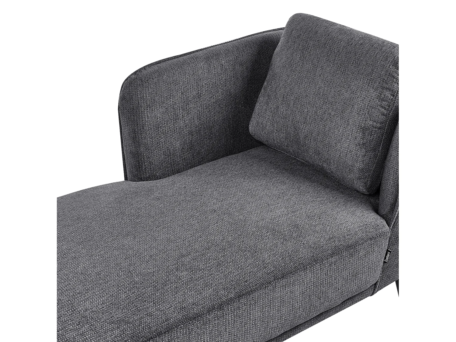 Szezlong prawostronny ARTHEZE Ciemnoszary