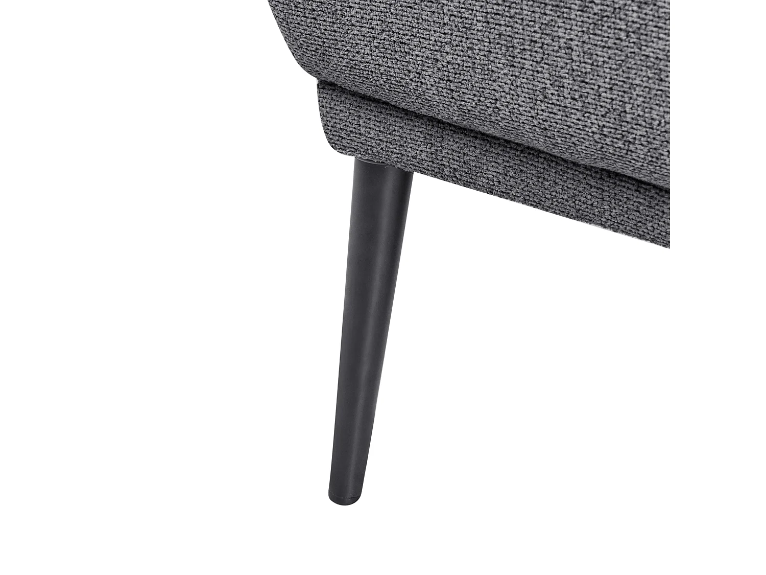 Szezlong prawostronny ARTHEZE Ciemnoszary