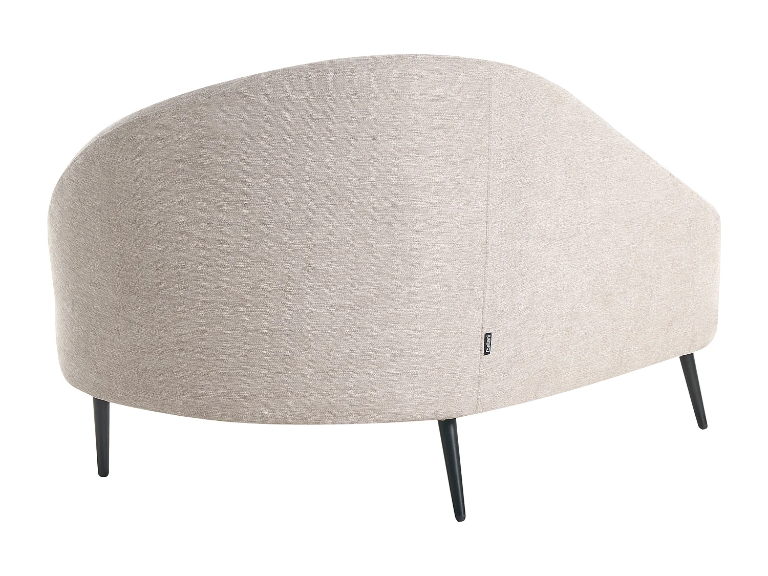 Chaise longue versione destra VALREAS Tessuto Tortora