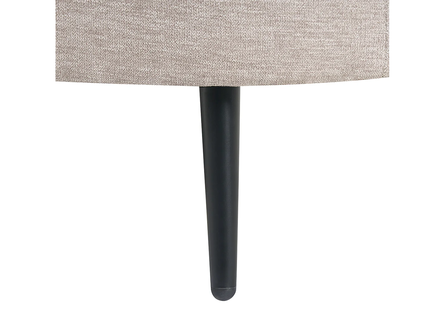 Chaise longue versione destra VALREAS Tessuto Tortora