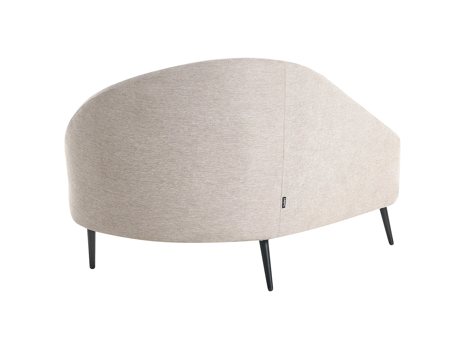 Chaise longue côté droit VALREAS Tissu Taupe