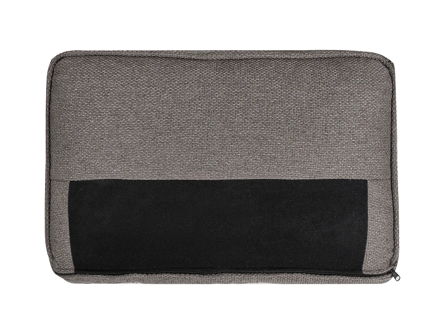 Chaise longue côté droite MIRAMAS Tissu Marron