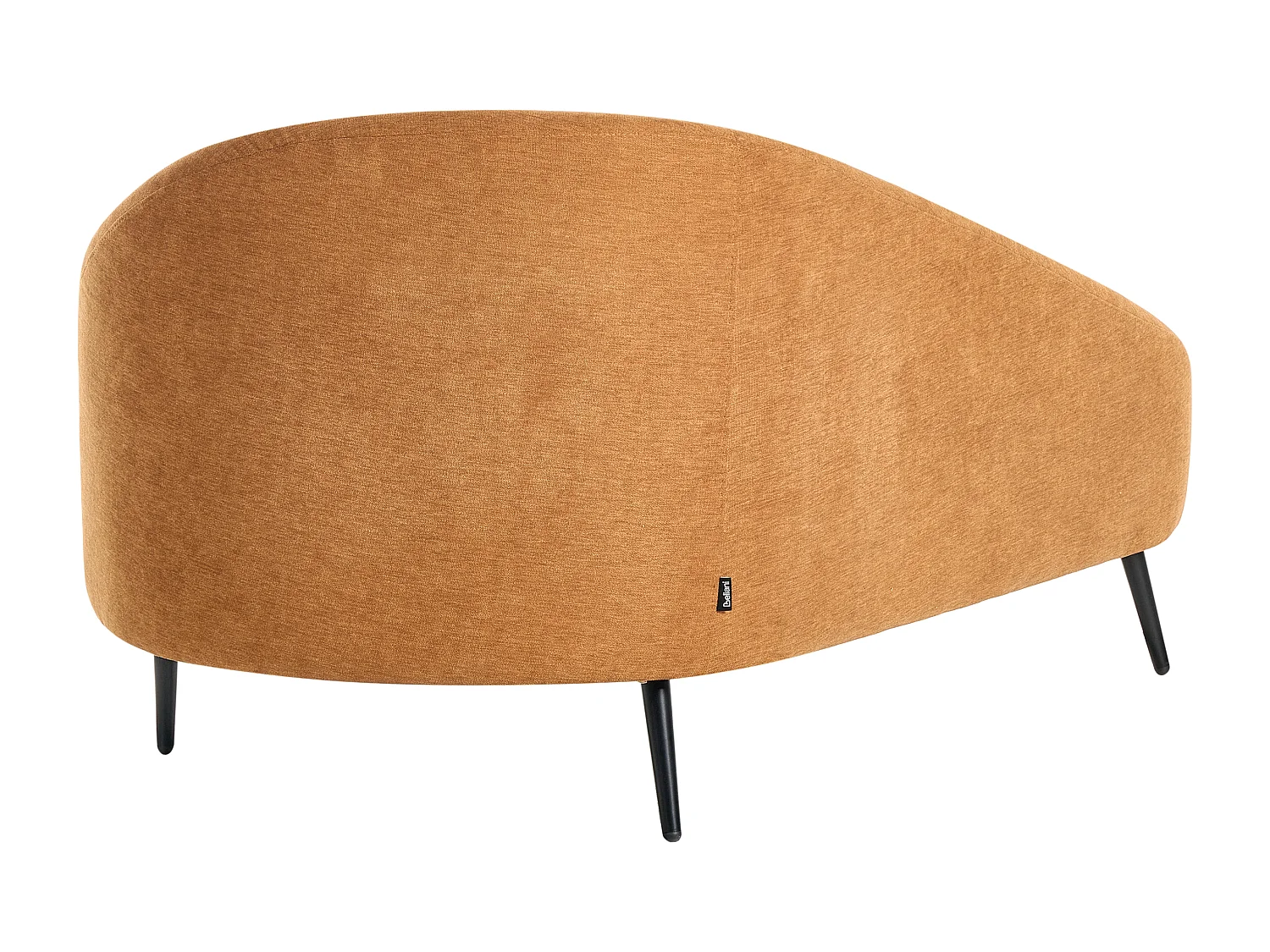 Rechtsseitige Chaiselounge VALREAS Stoff Orange