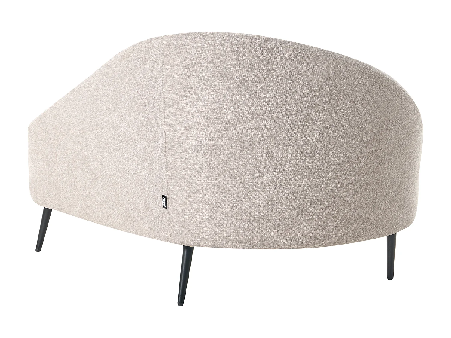 Chaise longue versione sinistra VALREAS Tessuto Tortora