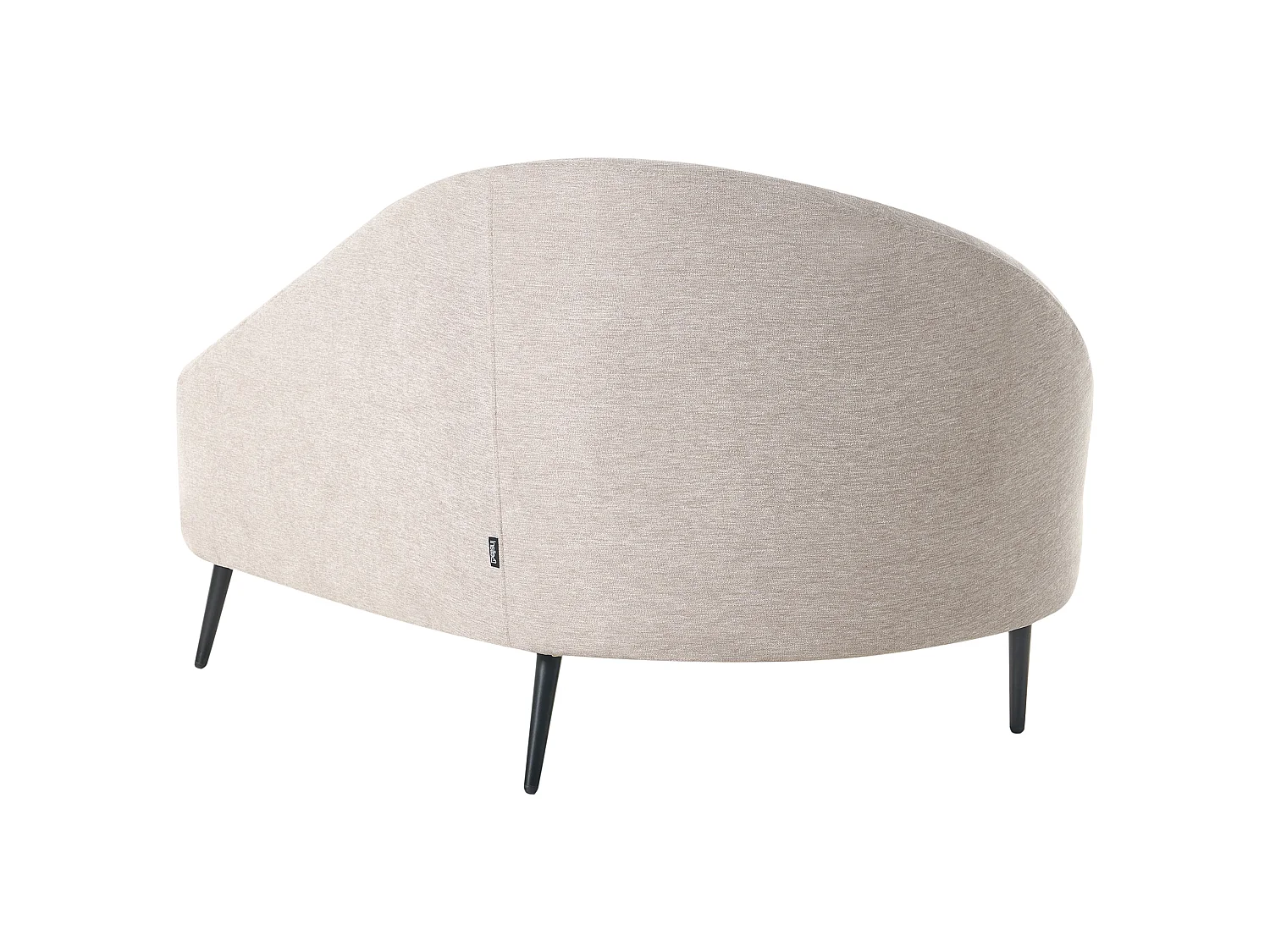 Chaise longue côté gauche VALREAS Tissu Taupe