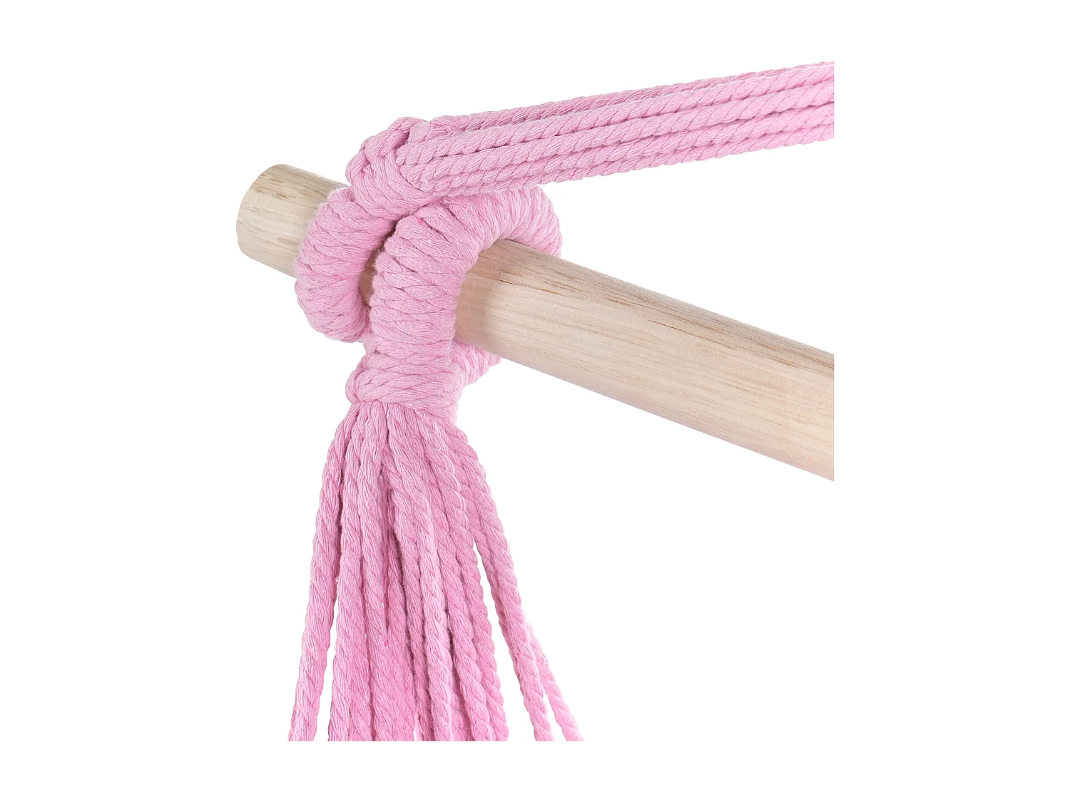 Hamac suspendu en coton rose BONEA