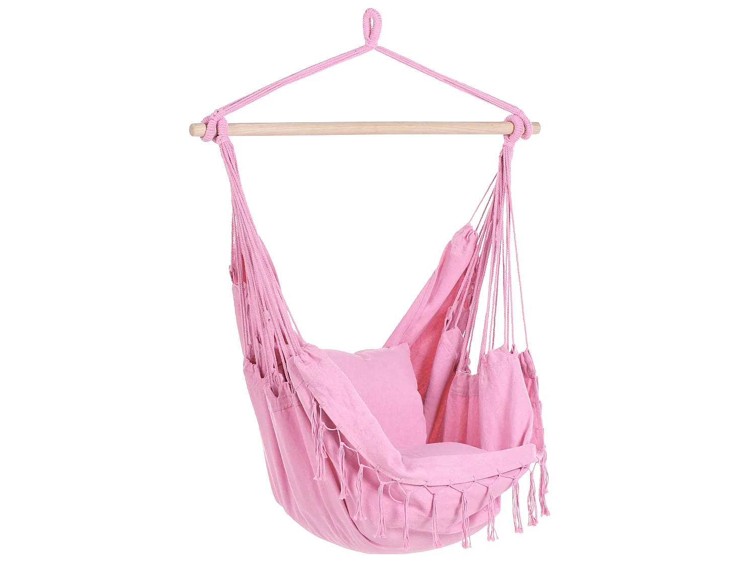 Hängesessel BONEA Baumwolle Rosa