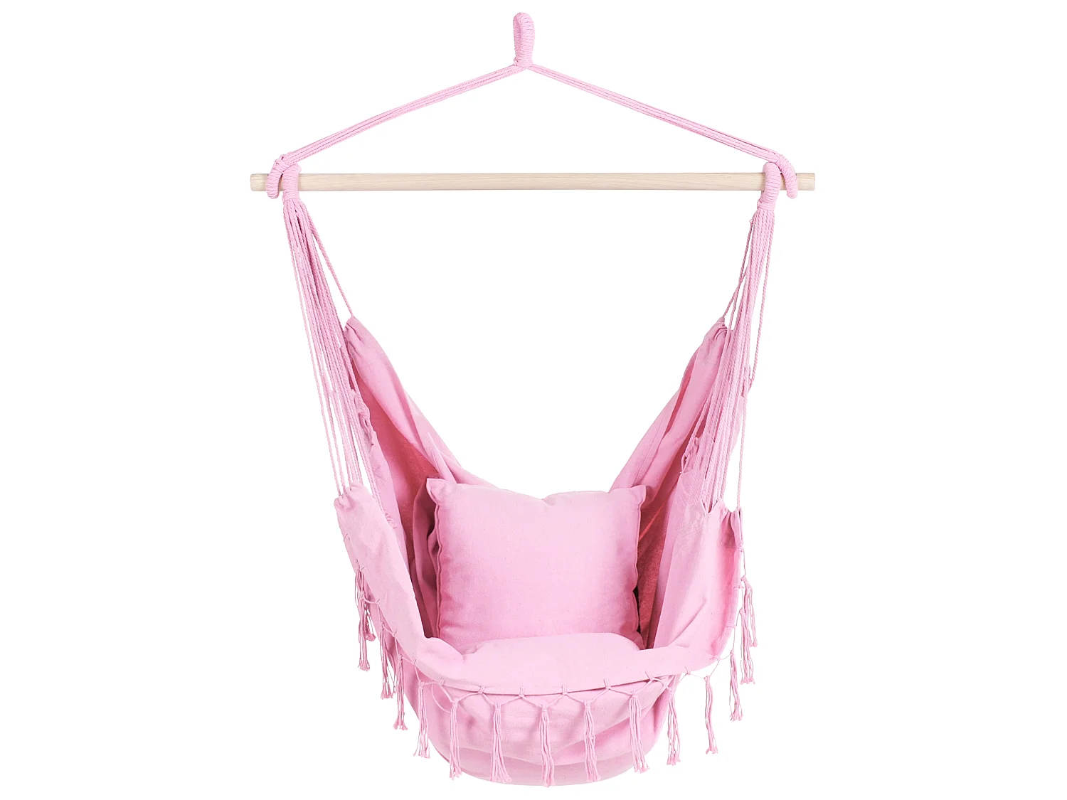 Hängesessel BONEA Baumwolle Rosa