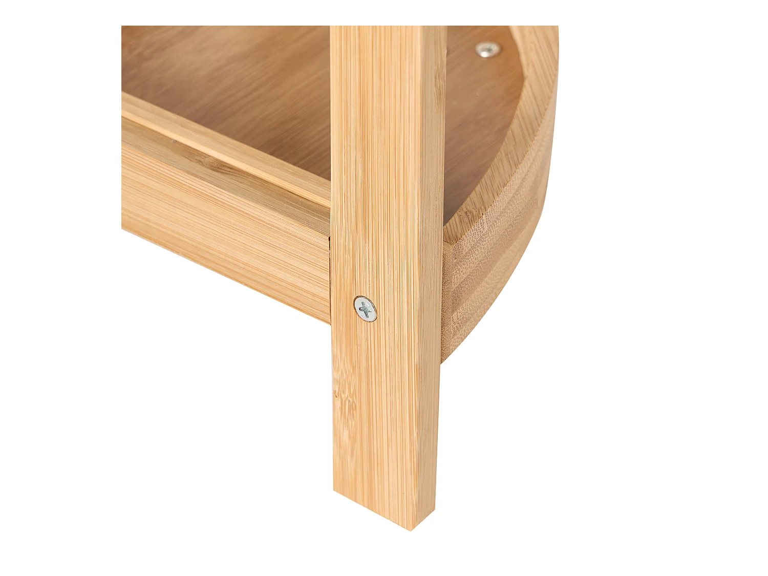 Étagère d'angle ILLAMPU Bambou Marron clair