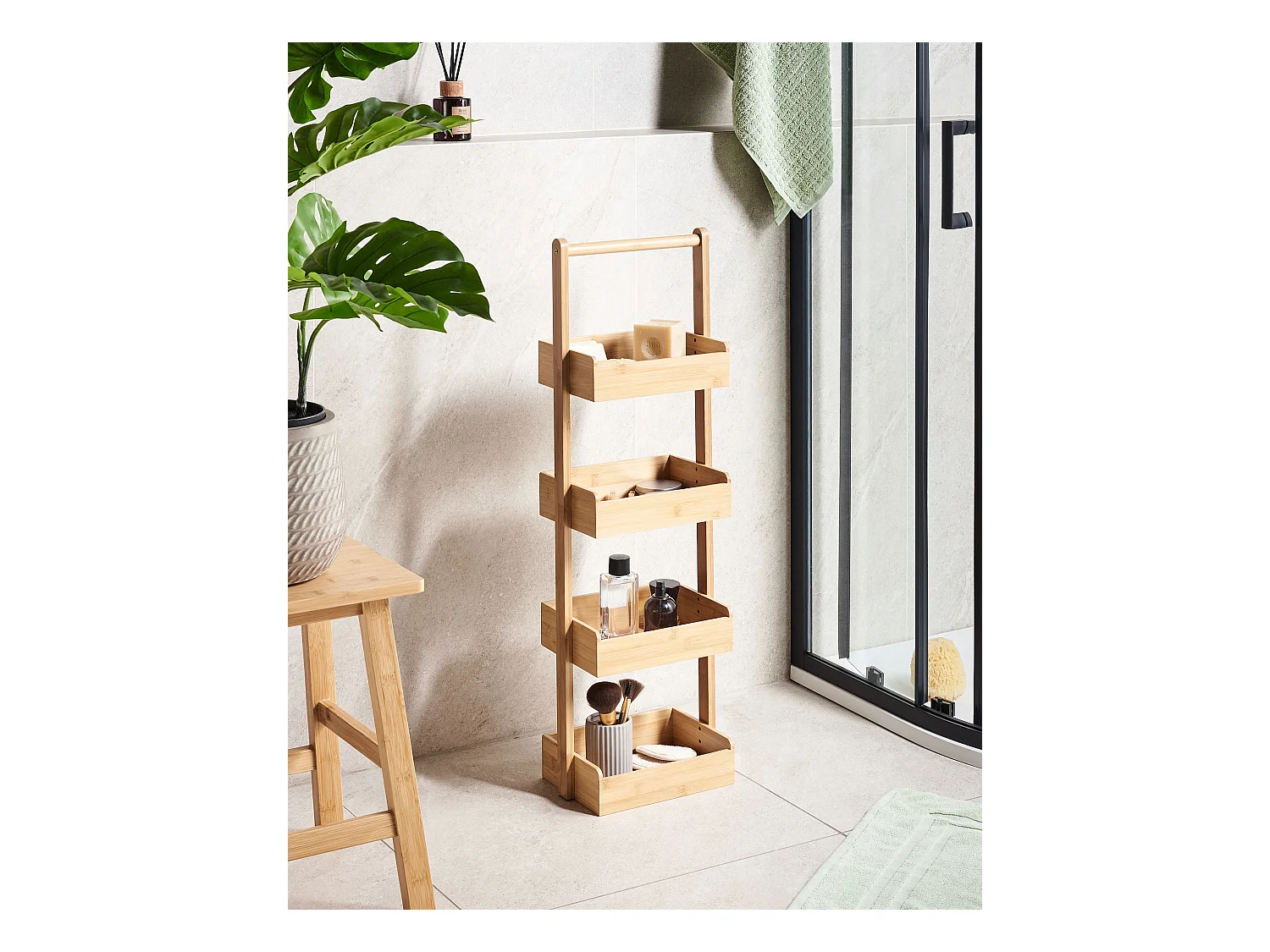 Meuble de rangement VAUPES Bambou Marron clair