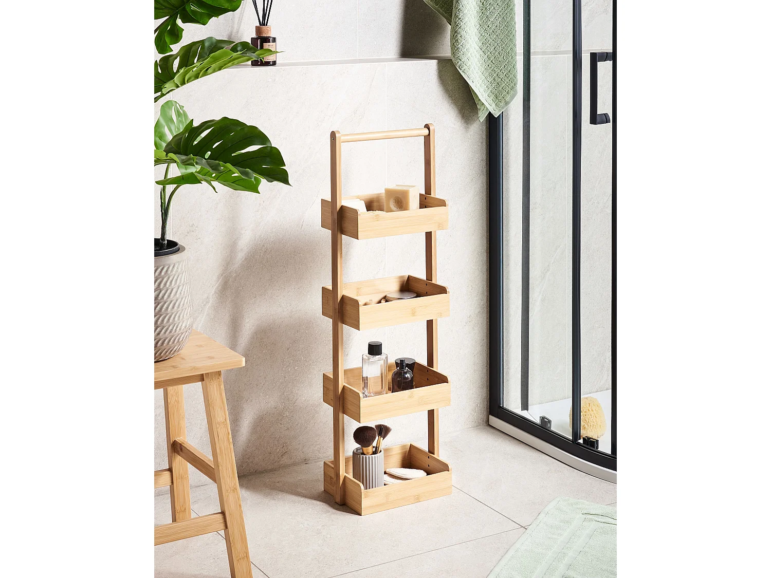 Meuble de rangement VAUPES Bambou Marron clair