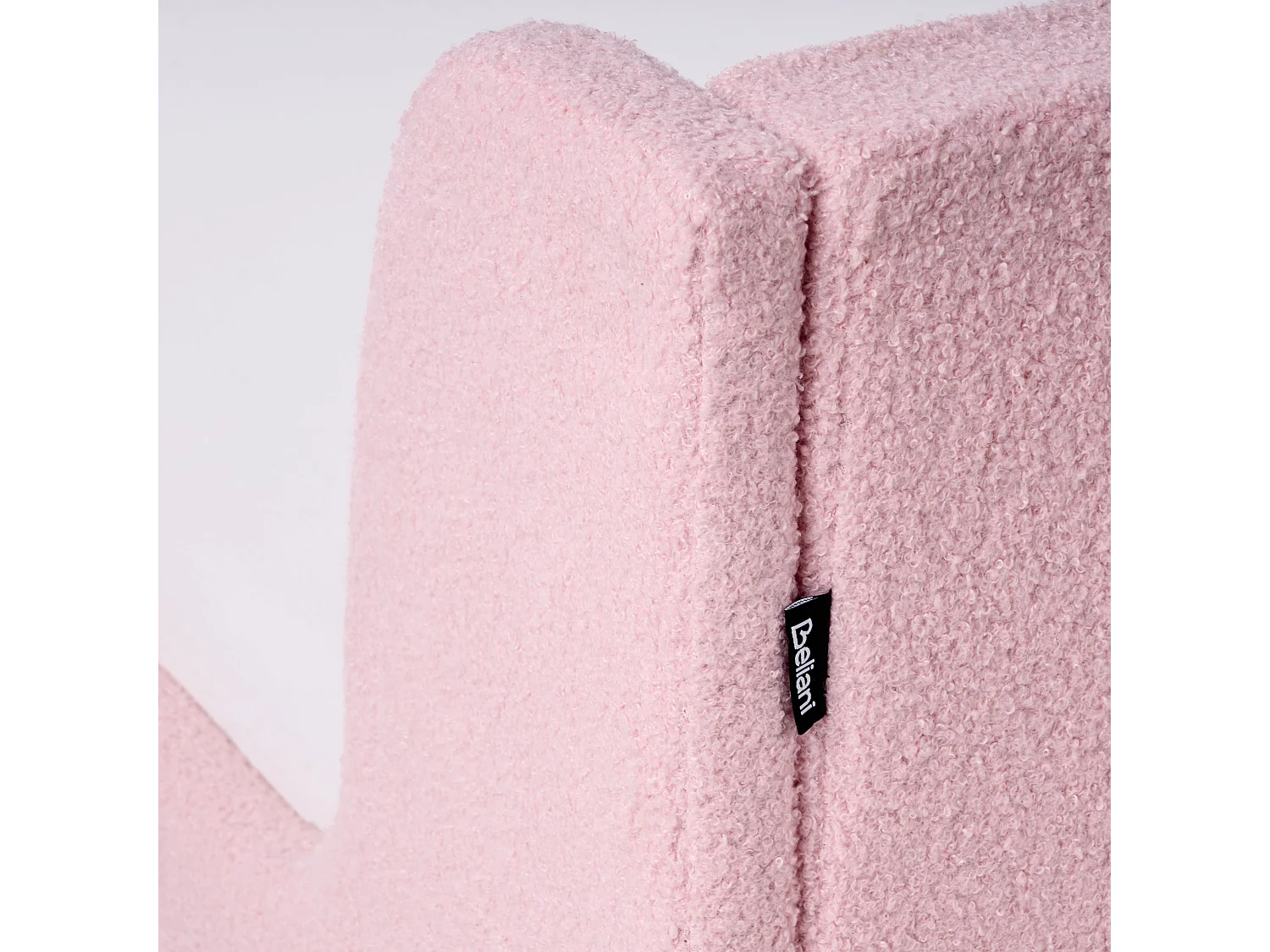 Lit d'enfant Bouclé LAYE 90 x 200 cm Rose