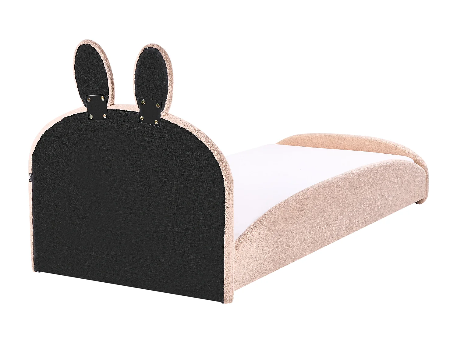 Lit d'enfant Lapin Bouclé PERROS 90 x 200 cm Beige