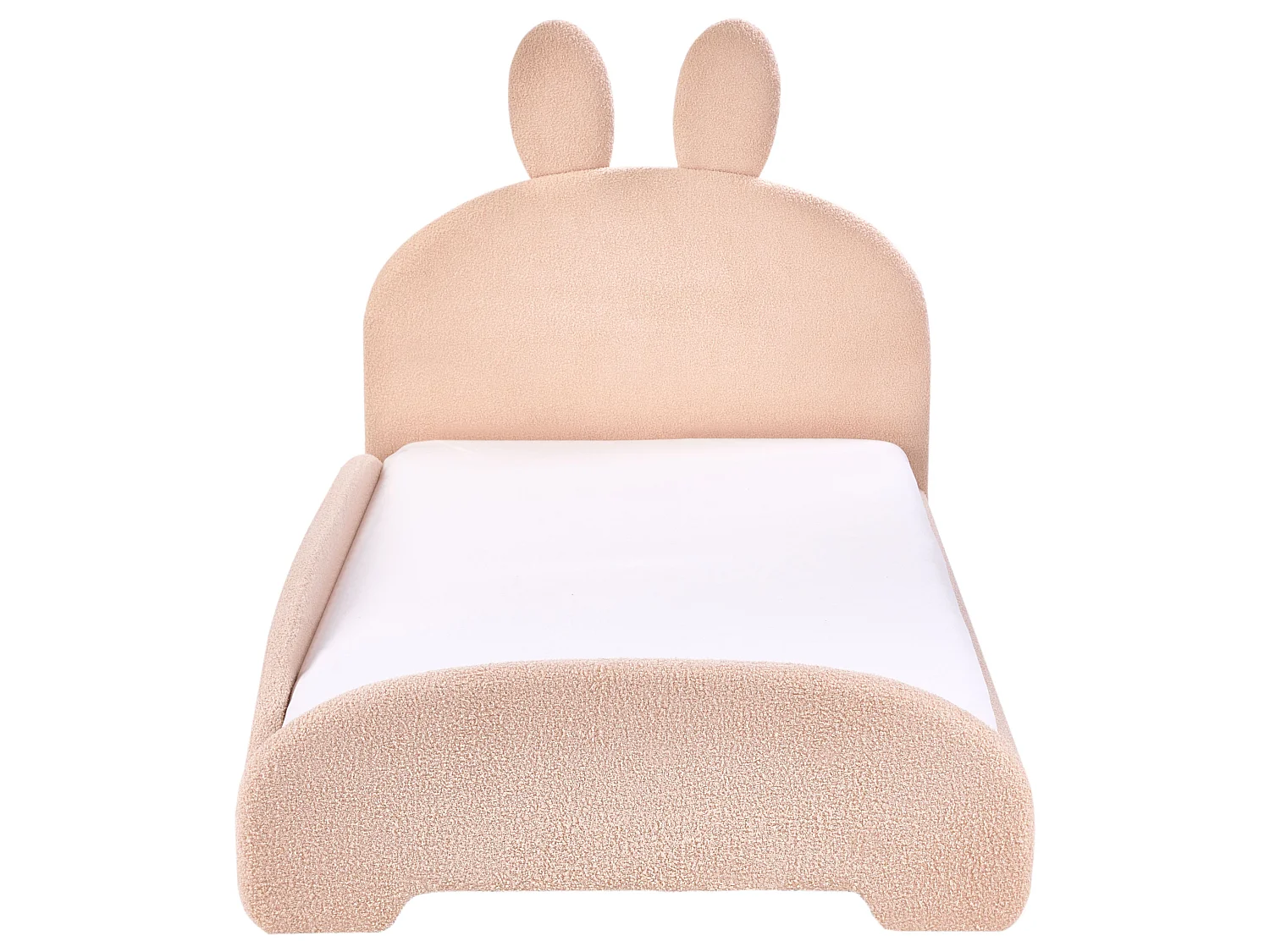 Kids Bed Rabbit Boucle PERROS 90 x 200 cm (EU Single) Beige