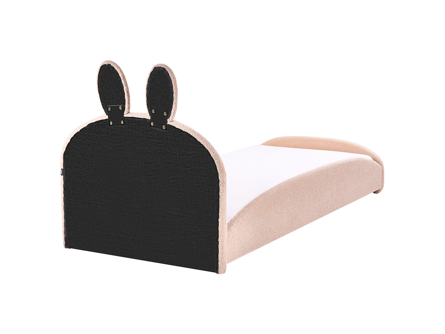 Kids Bed Rabbit Boucle PERROS 90 x 200 cm (EU Single) Beige