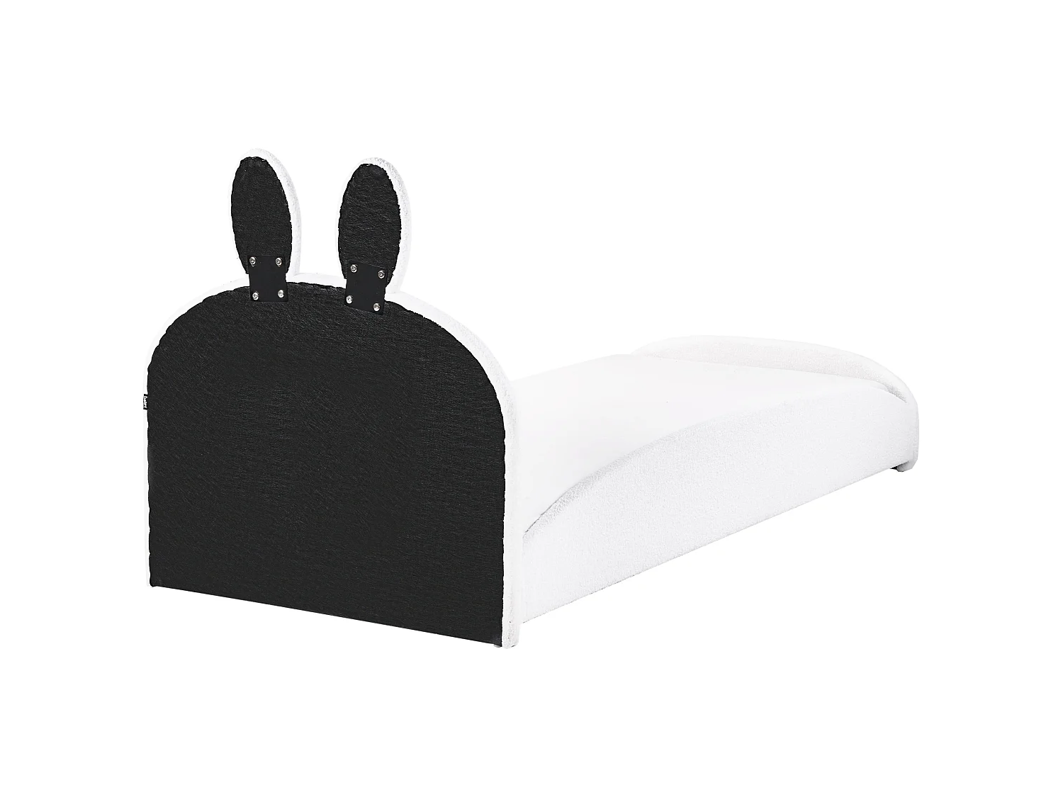 Kids Bed Rabbit Boucle PERROS 90 x 200 cm (EU Single) Off-White