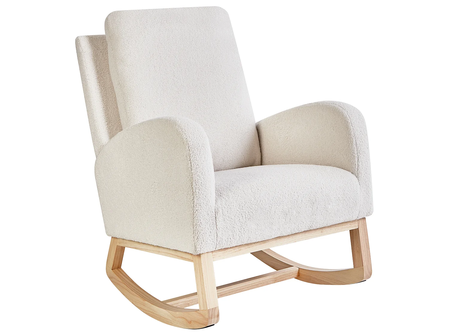 Rocking Chair ALSTA Boucle Off-White