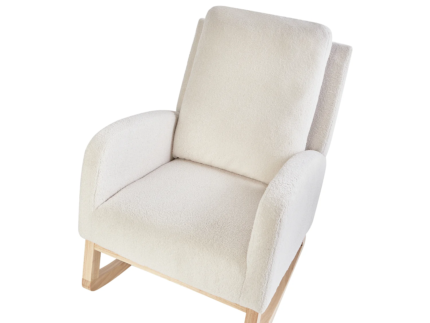 Rocking Chair ALSTA Boucle Off-White