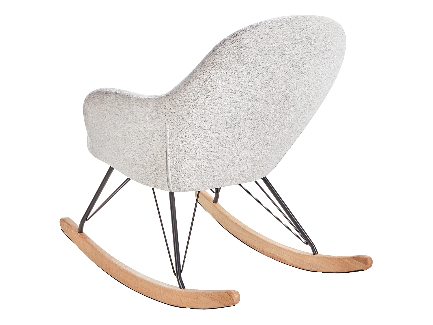 Rocking Chair SKALE Fabric Off-White