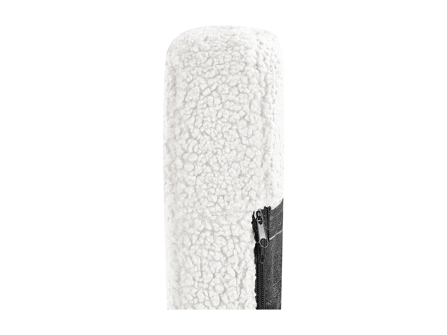 Schaukelsessel LUOMA Bouclé Cremeweiss