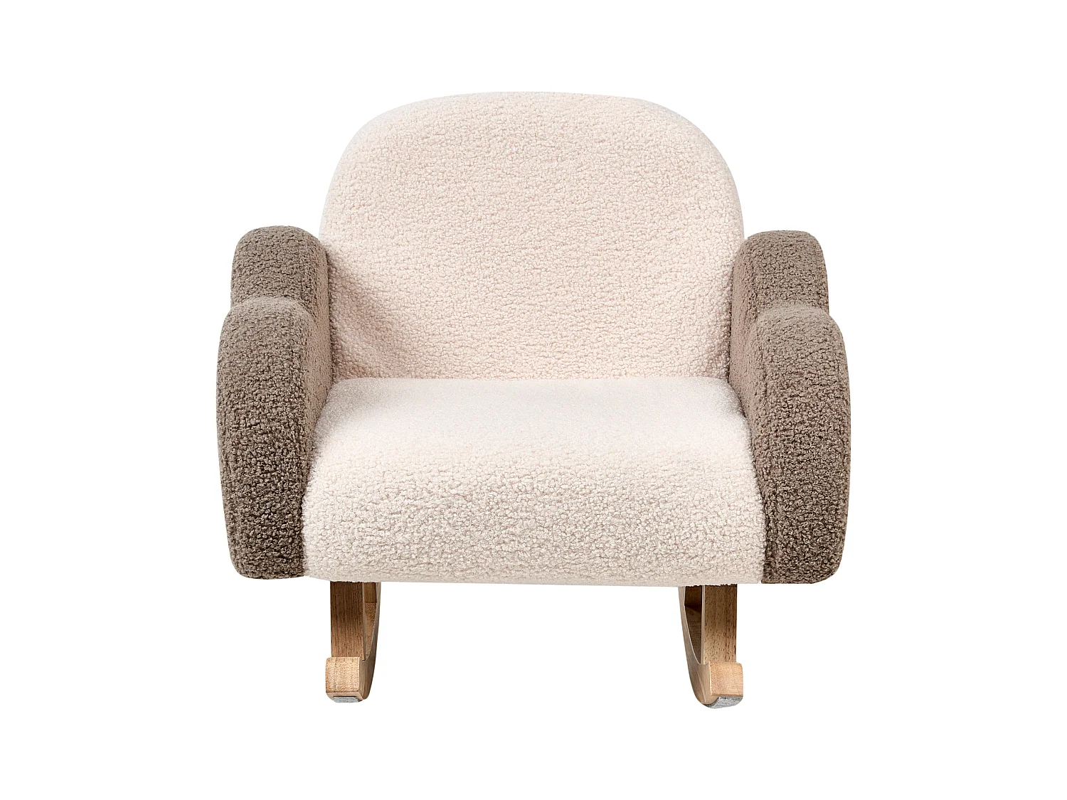Chaise à bascule pour enfants Nuage SKARE Bouclé Beige