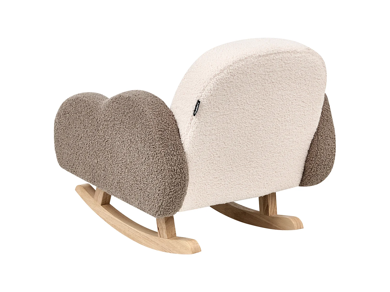 Kinderschaukelstuhl Bouclé beige SKARE