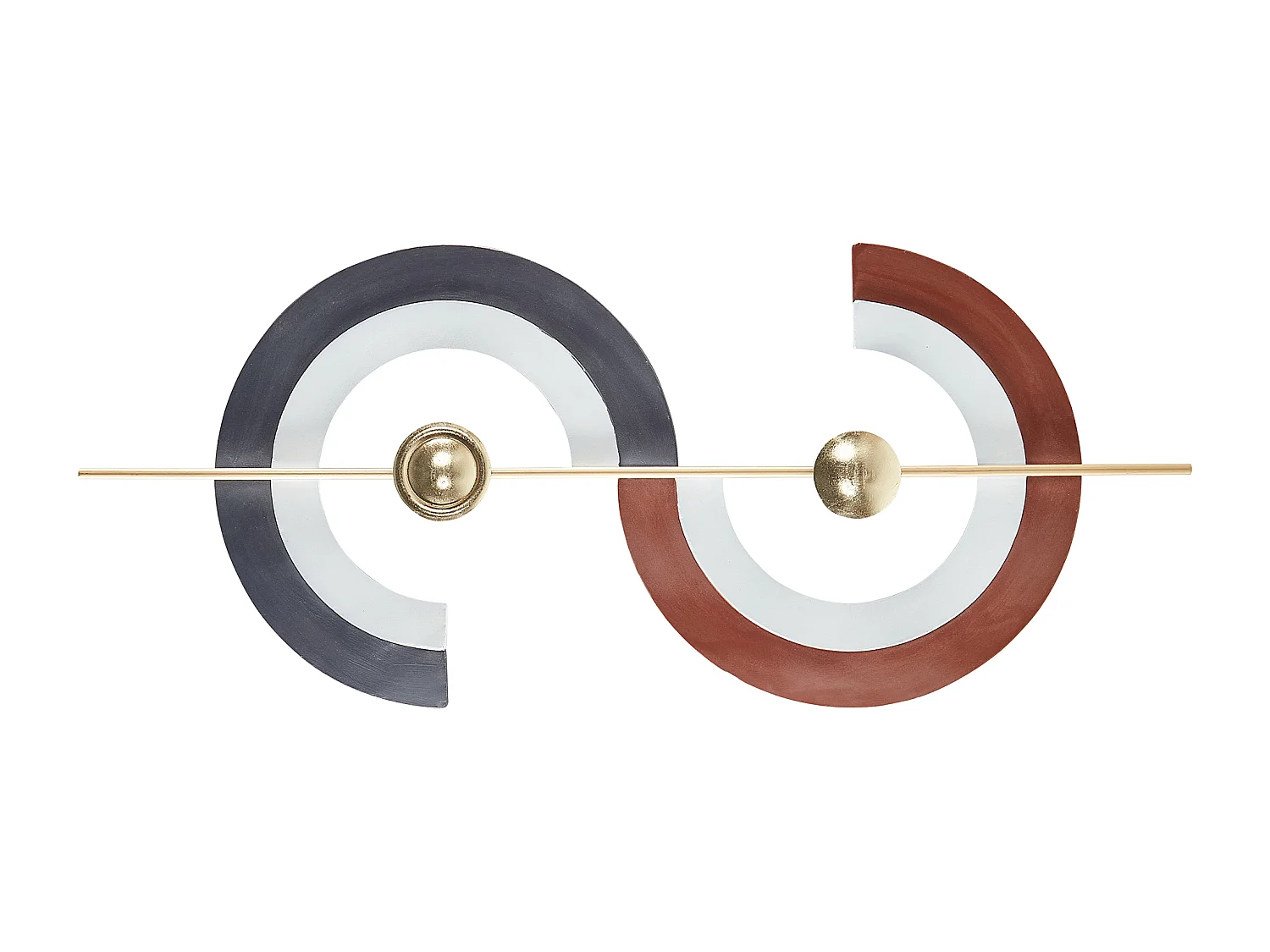 Décoration murale FARO Métal 42 cm Multicolore