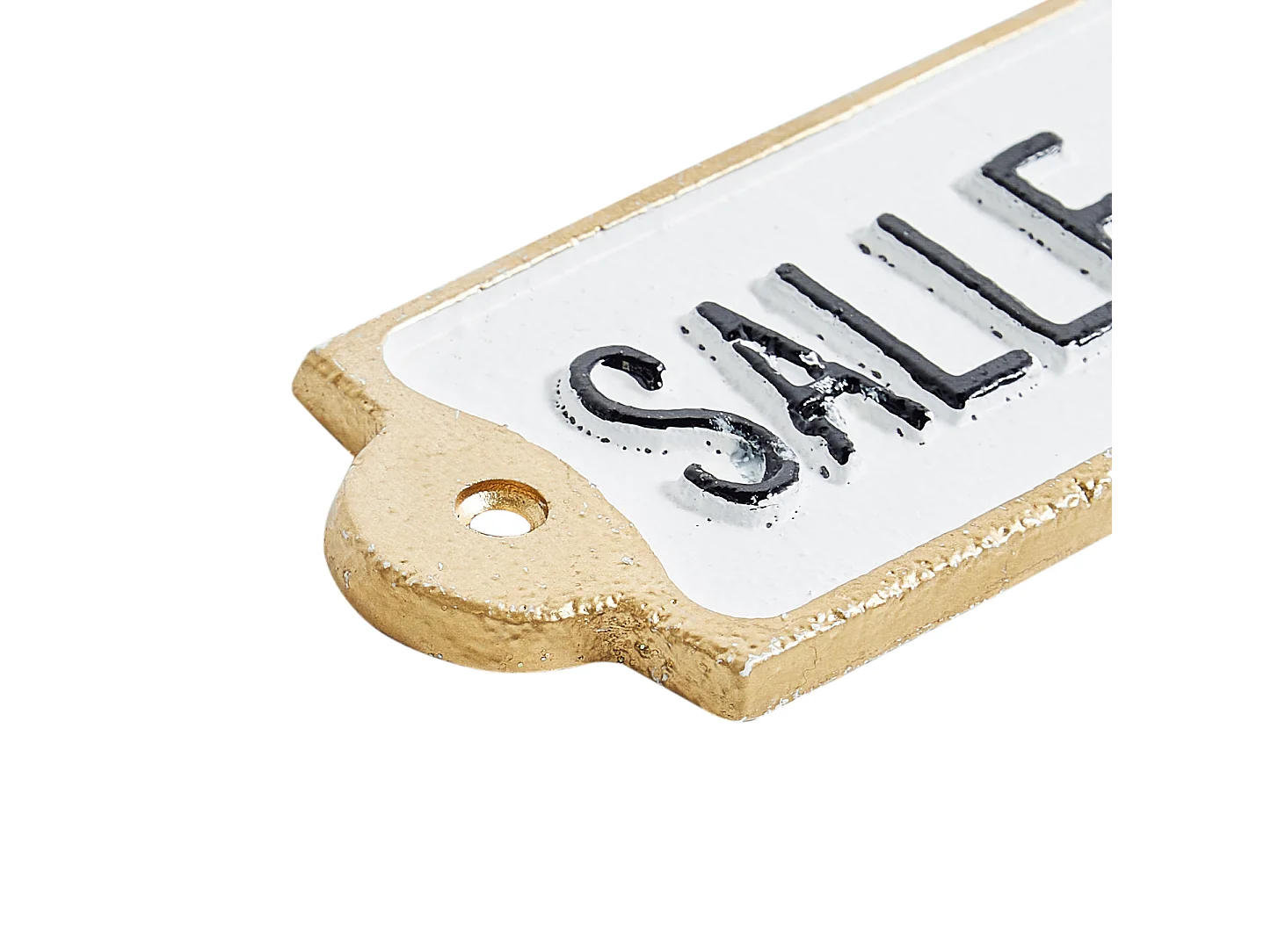 Décoration murale ISERE 6 cm Blanc