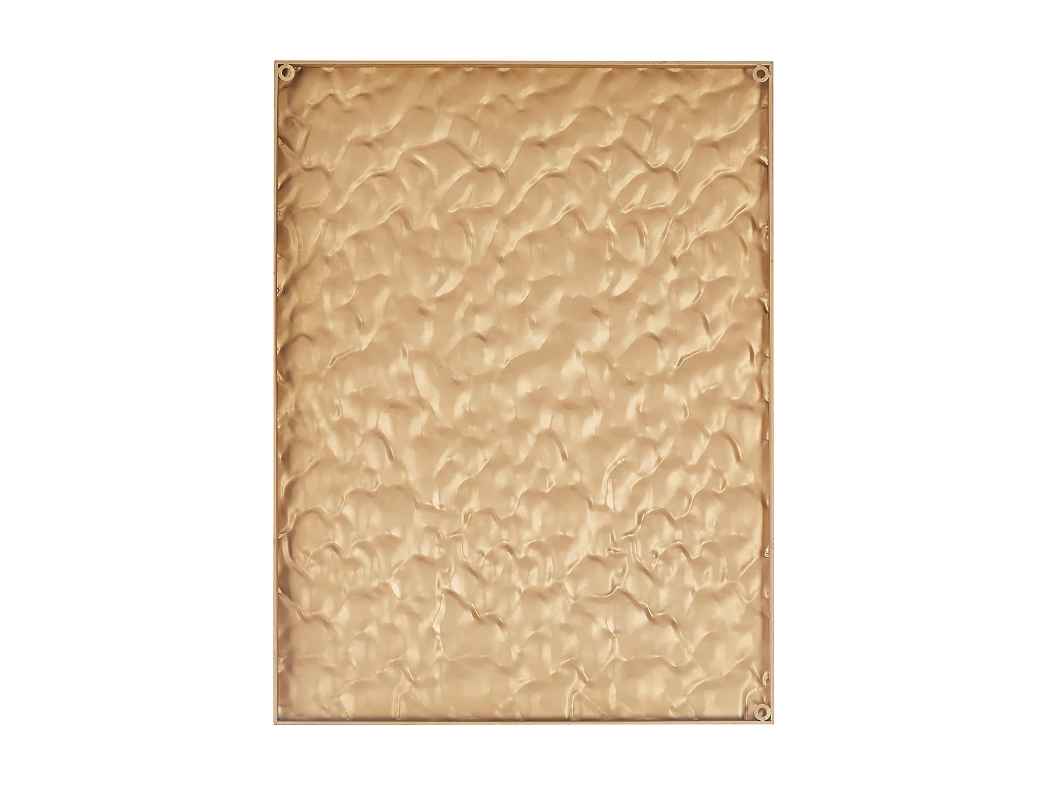 Wanddekoration Metall Eisen Quadratisch Glamour Akzent Stück Gold Coimbra