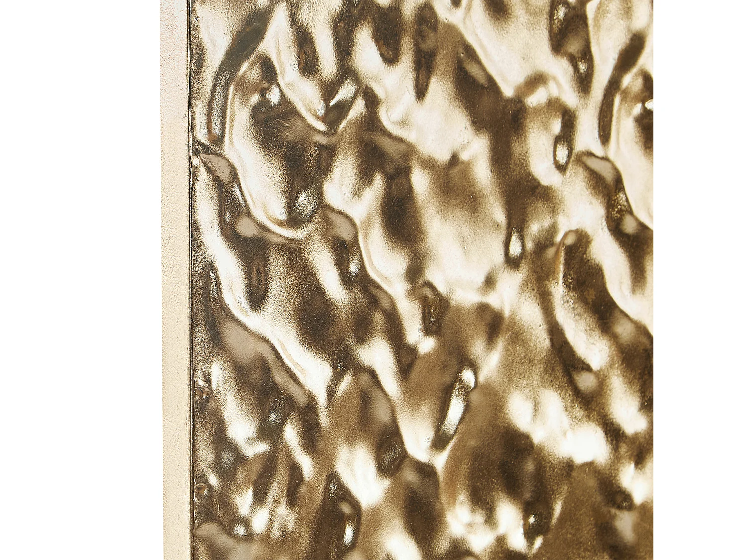 Décoration murale COIMBRA Métal 79 cm Doré