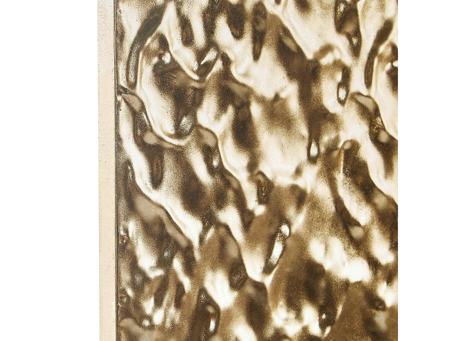 Décoration murale COIMBRA Métal 79 cm Doré