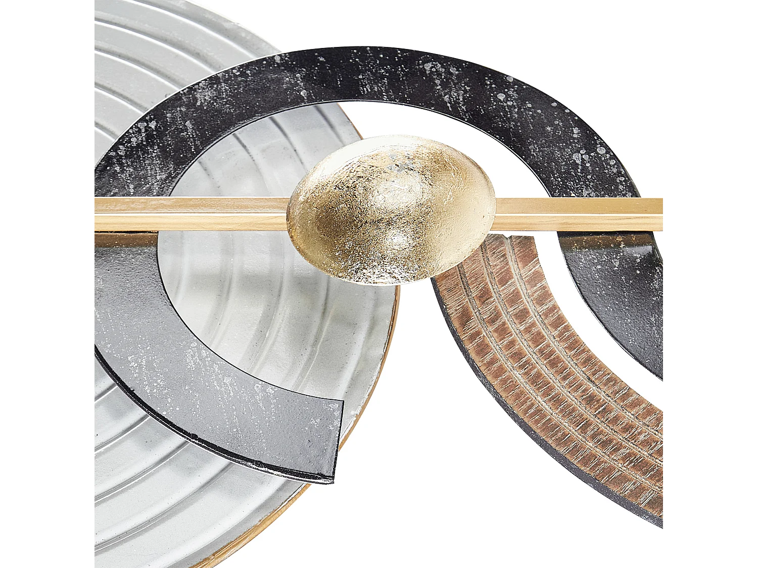 Décoration murale BRAGA Métal 55 cm Multicolore