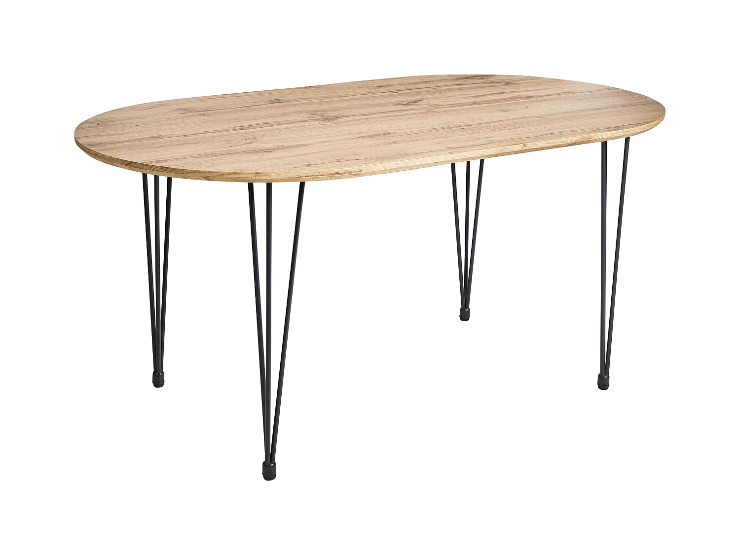 Table de repas CAVELL Marron clair 160 cm 90 cm