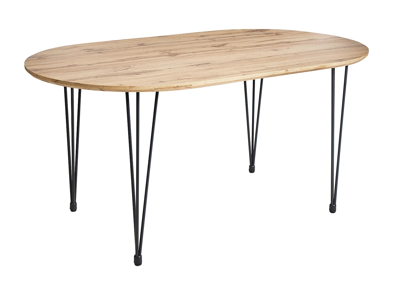 Eettafel CAVELL Lichtbruin 160 cm 90 cm