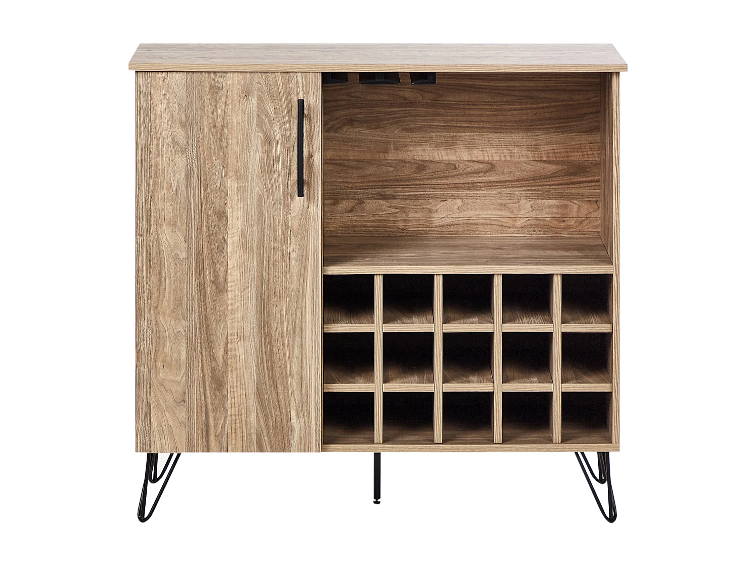 Armoire à vin ELISTON Marron clair