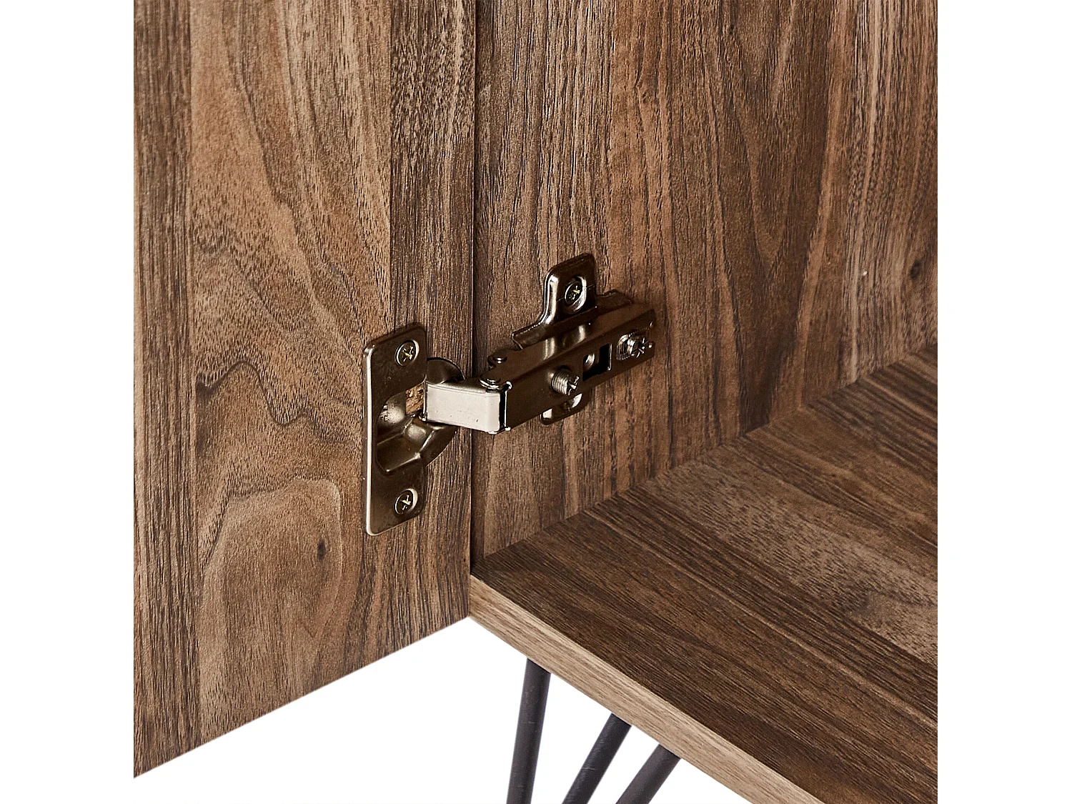 Wine Cabinet ELISTON Light Brown