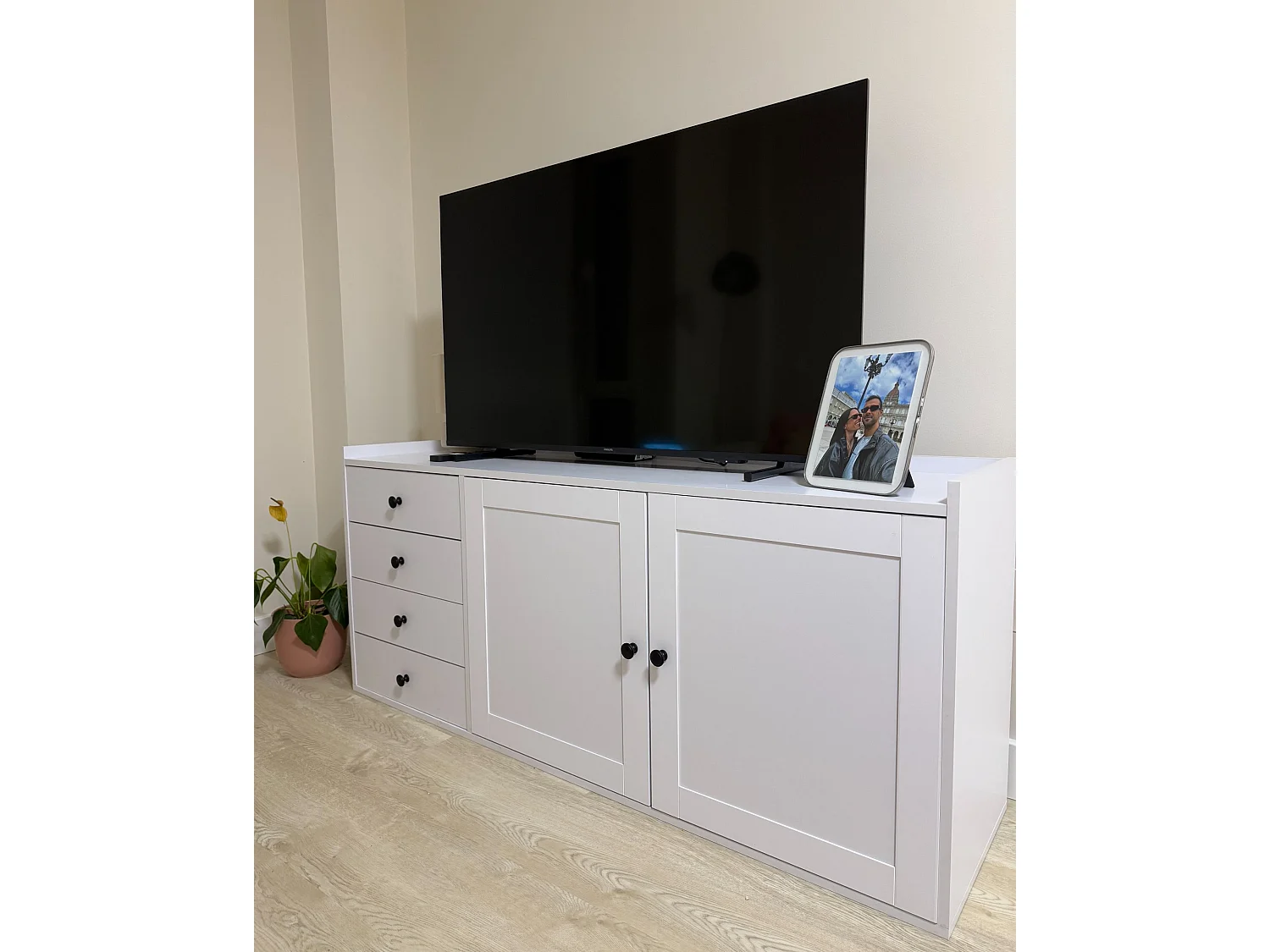 Sideboard mit 2 Türen ALCOVE Weiss